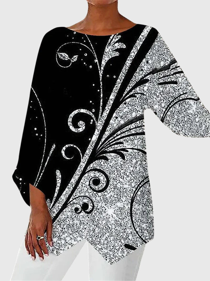 Seraphina™ | Chic V-Neck Blouse