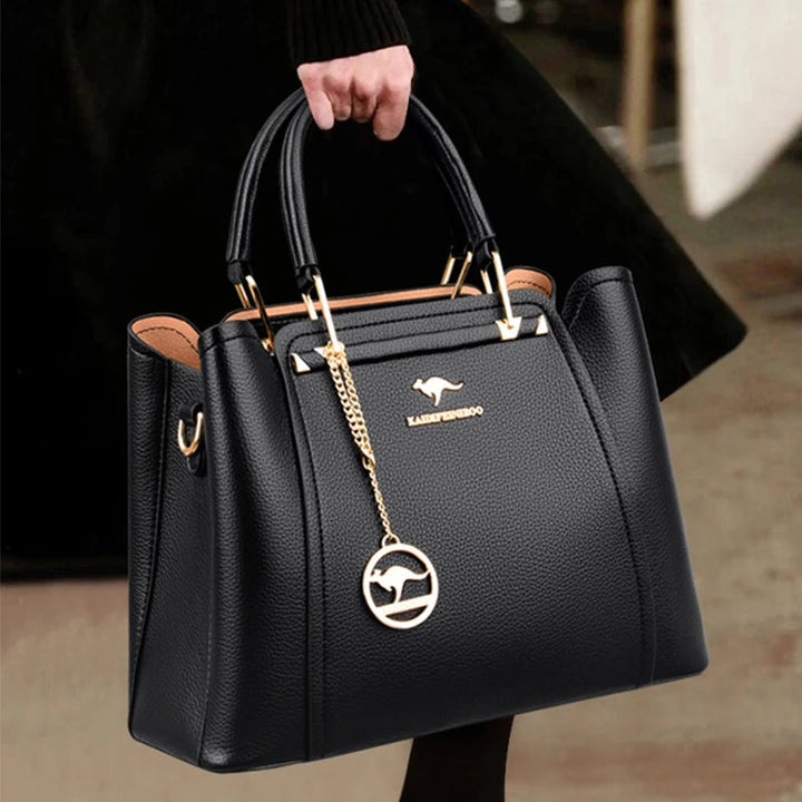 Luxurious Leather Women's Shoulder Bag