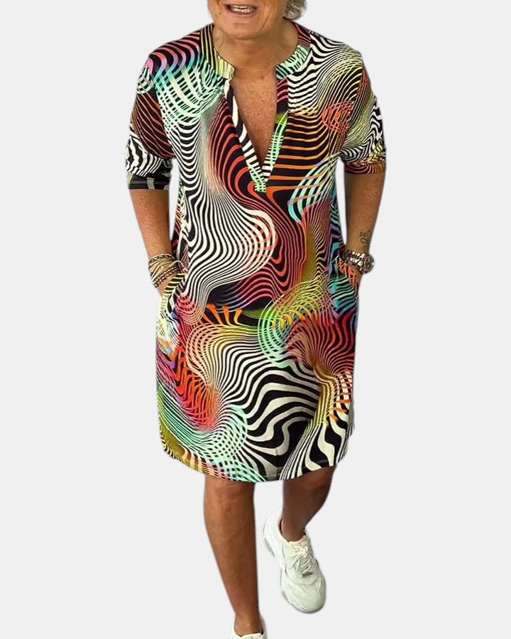 Emily™ | Vibrant A-line Dress