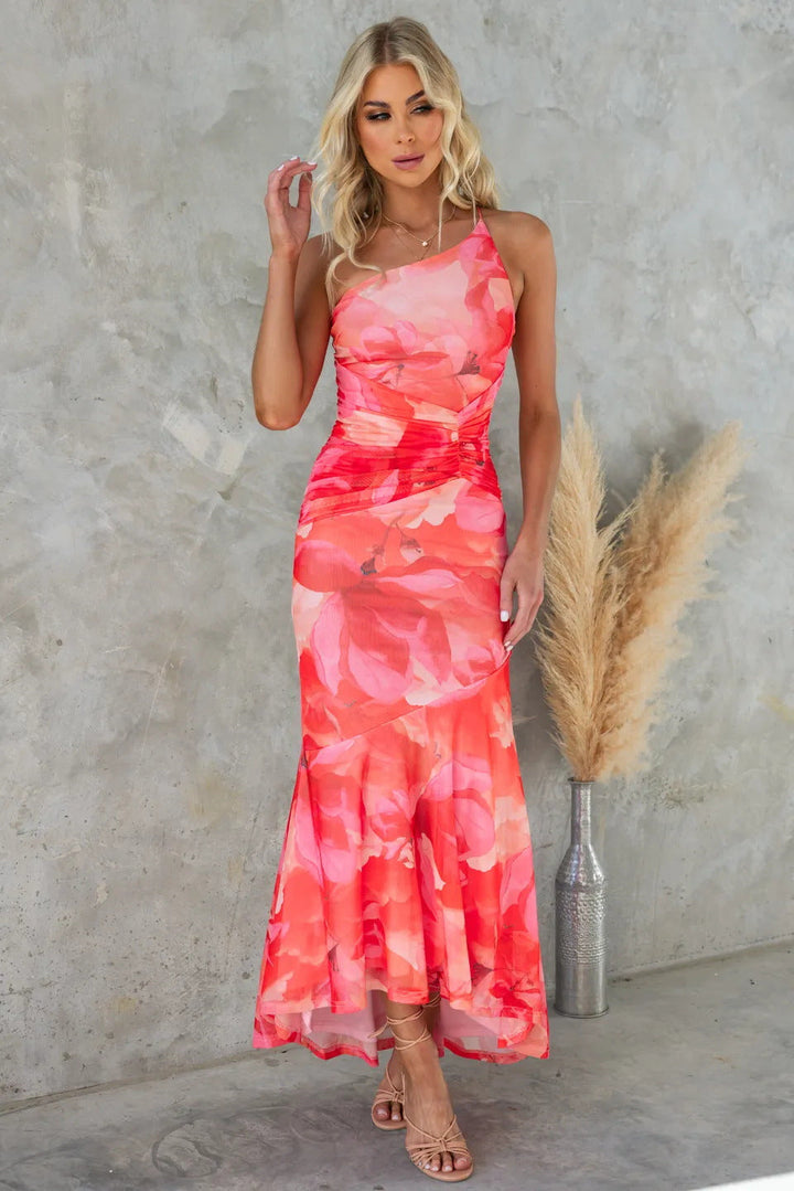 Aria™ | Asymmetrical Ruffled Gown