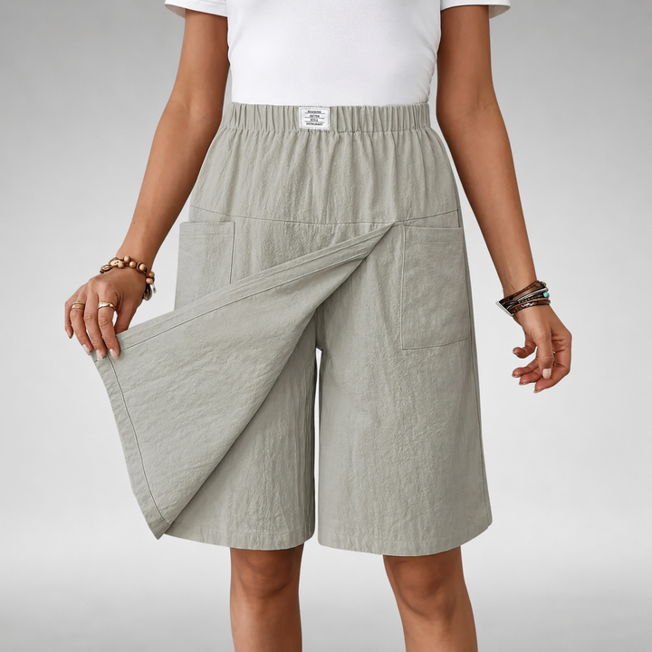 Anne - High-Waisted Comfort Shorts