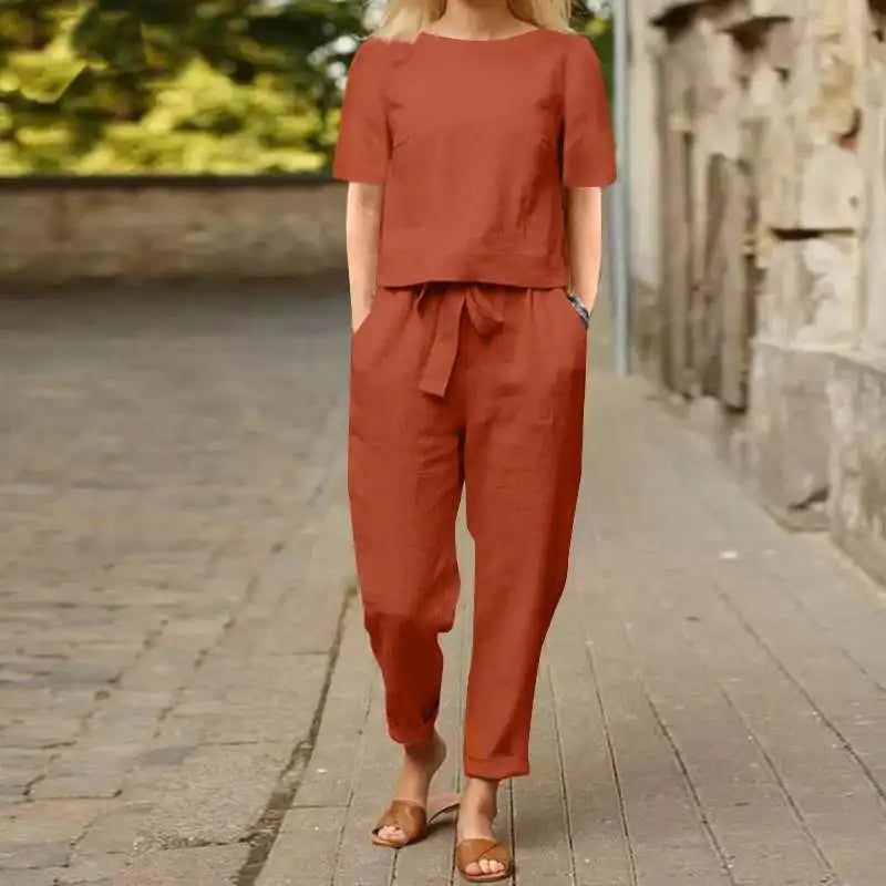 Elegance™ - Stylish Dual-Piece Relaxation Ensemble