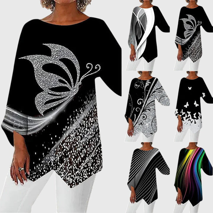 Seraphina™ | Chic V-Neck Blouse