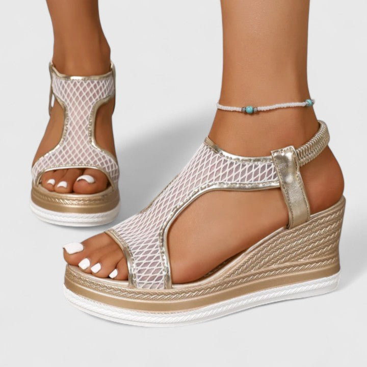 Emily | Supportive Arch Wedge Sandals
