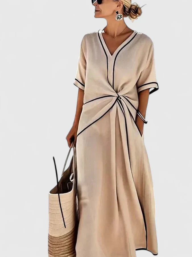 Solara | Flattering Waistline Dress