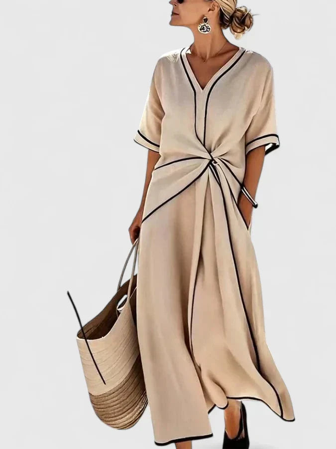 Solara | Flattering Waistline Dress