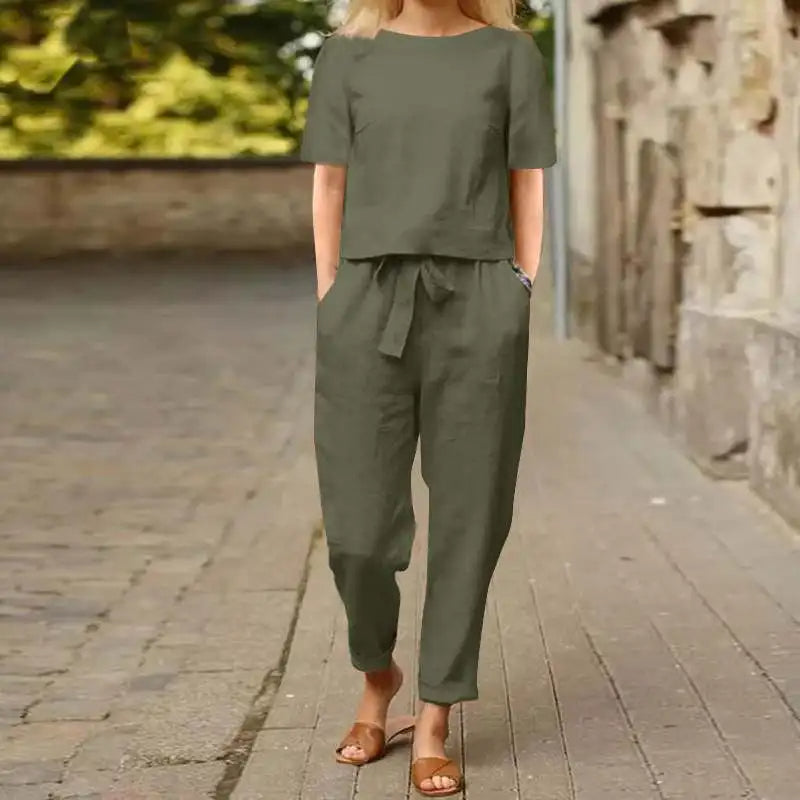 Elegance™ - Stylish Dual-Piece Relaxation Ensemble