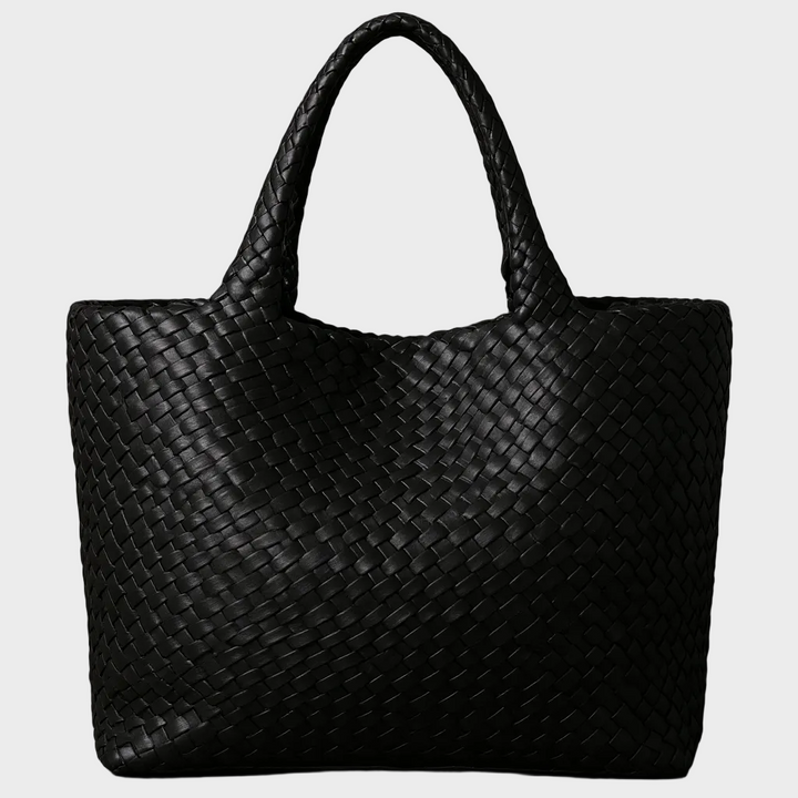 Lana - Handwoven Vegan Leather Tote