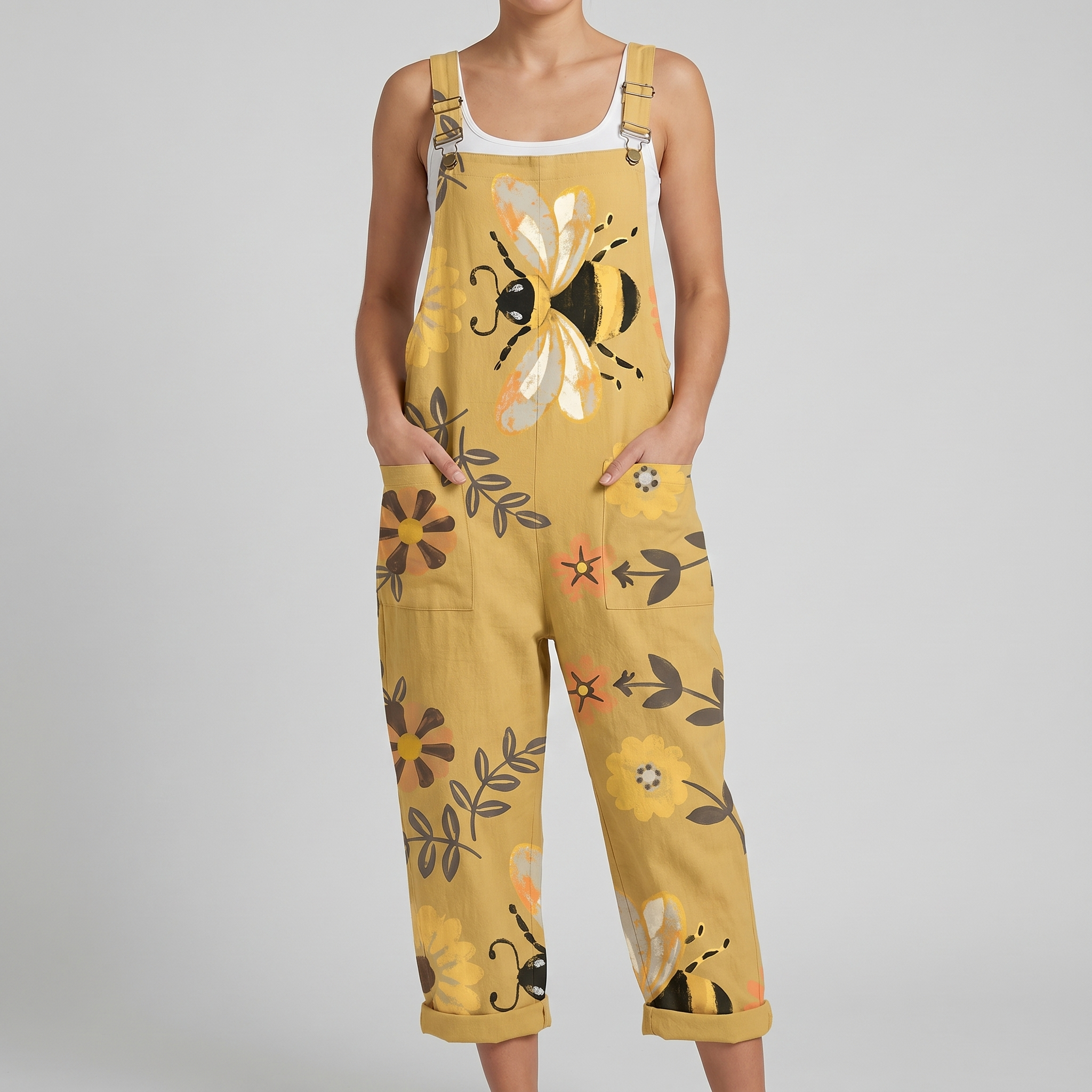Soleil™ | Queen Bee Floral Jumpsuit