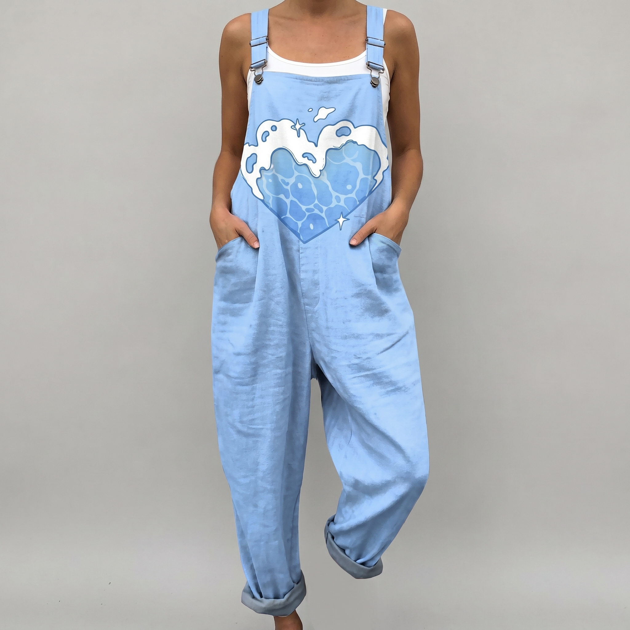 Wavey™ | Ocean Heart Jumpsuit