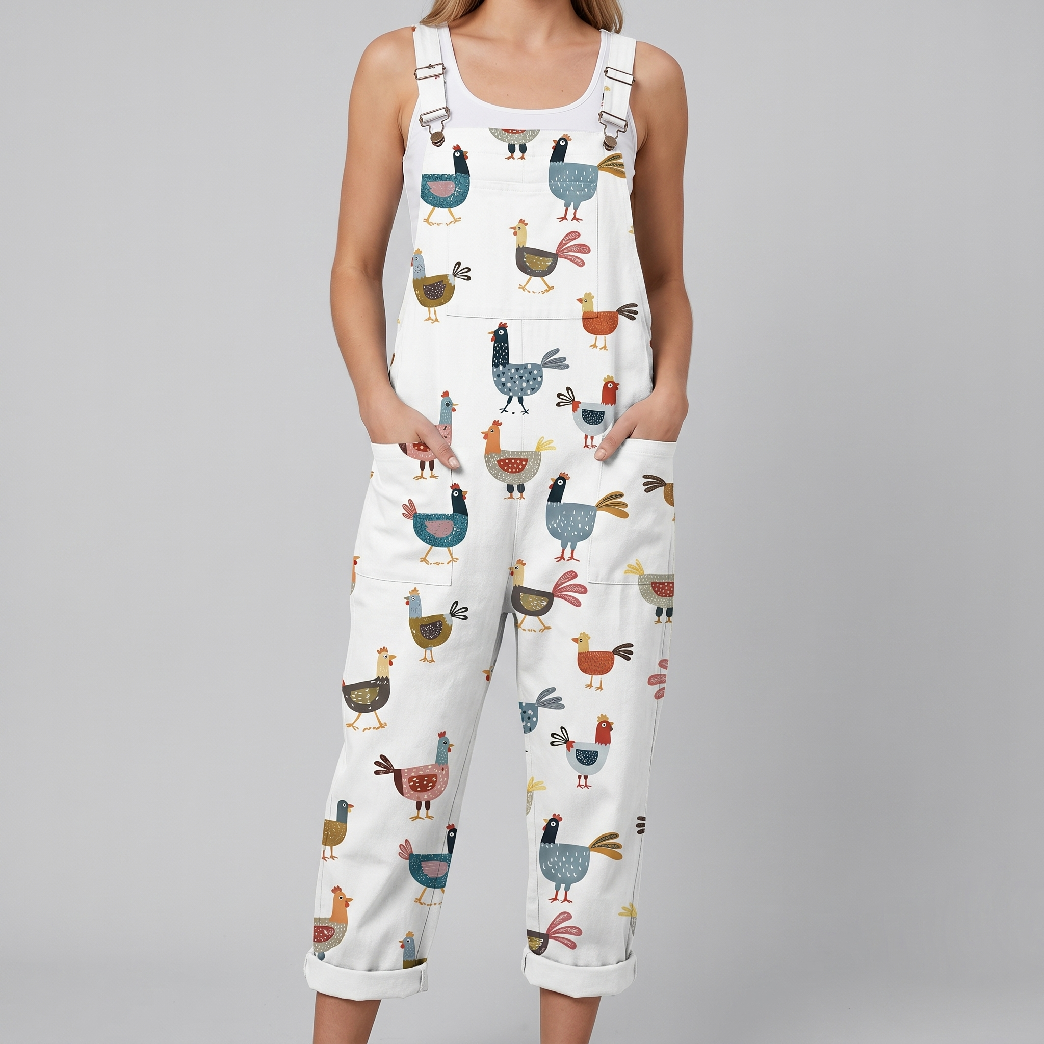 Henny™ | Illustrated Hen Jumpsuit