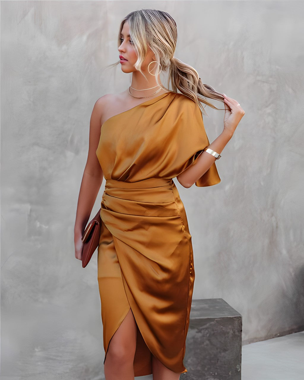 Serena™ | Chic Midi Dress