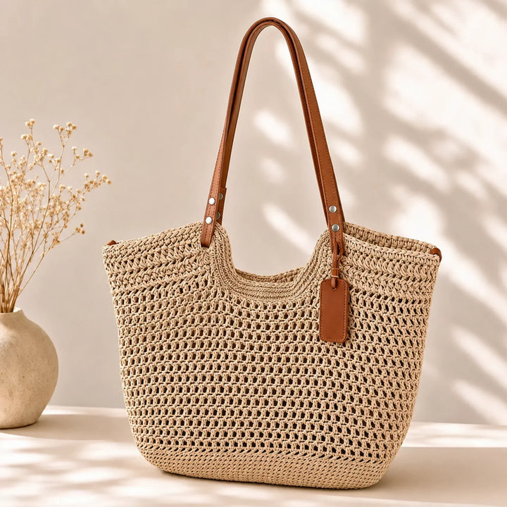 Gioia | Hand-Crocheted Woven Shopper Bag