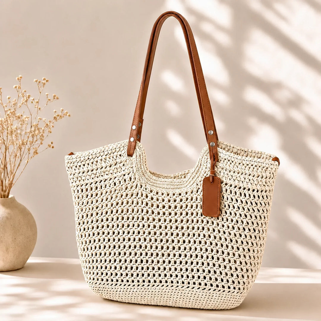 Gioia | Hand-Crocheted Woven Shopper Bag