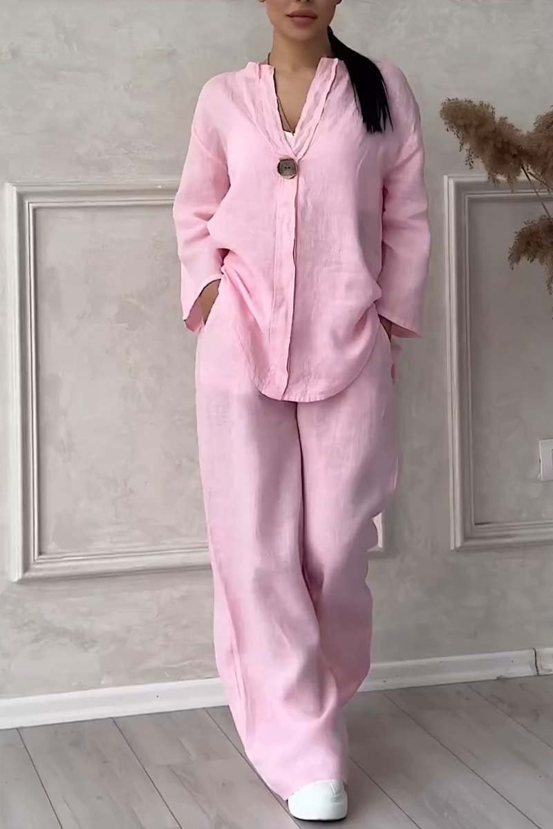 Jenna - Cozy Two-Piece Loungewear Ensemble