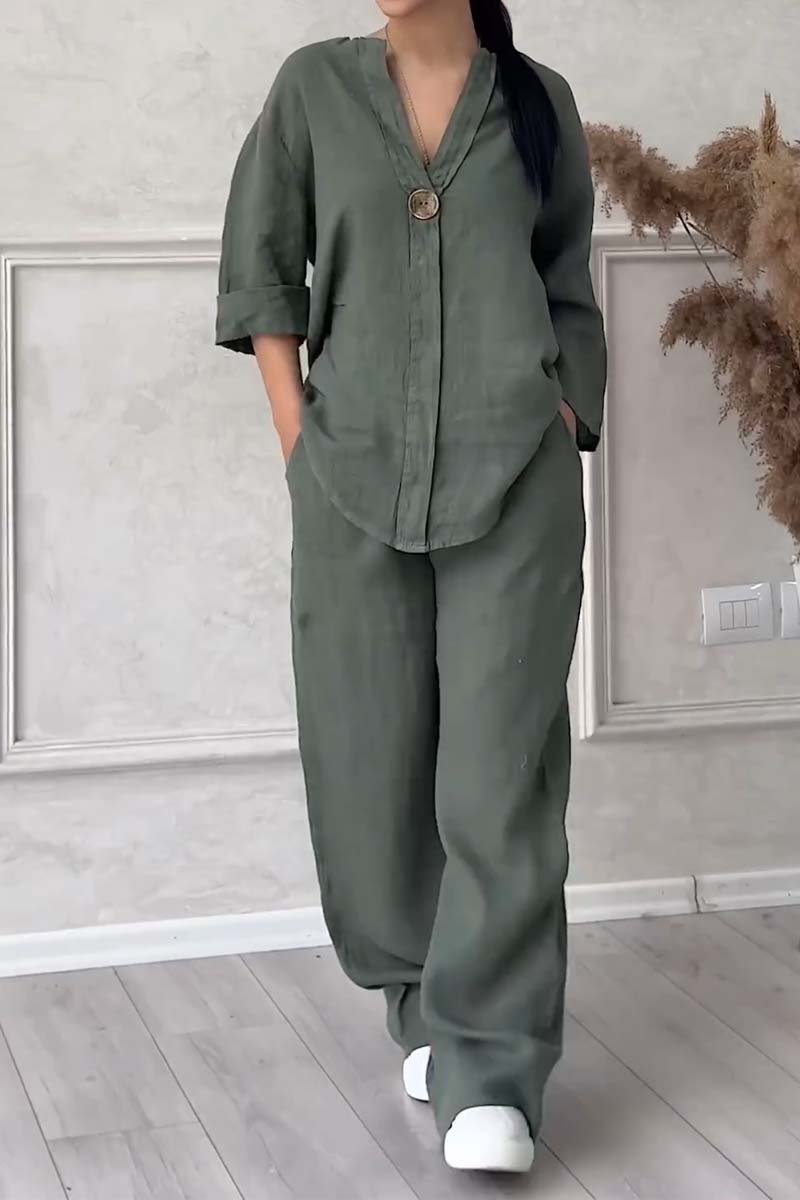Jenna - Cozy Two-Piece Loungewear Ensemble