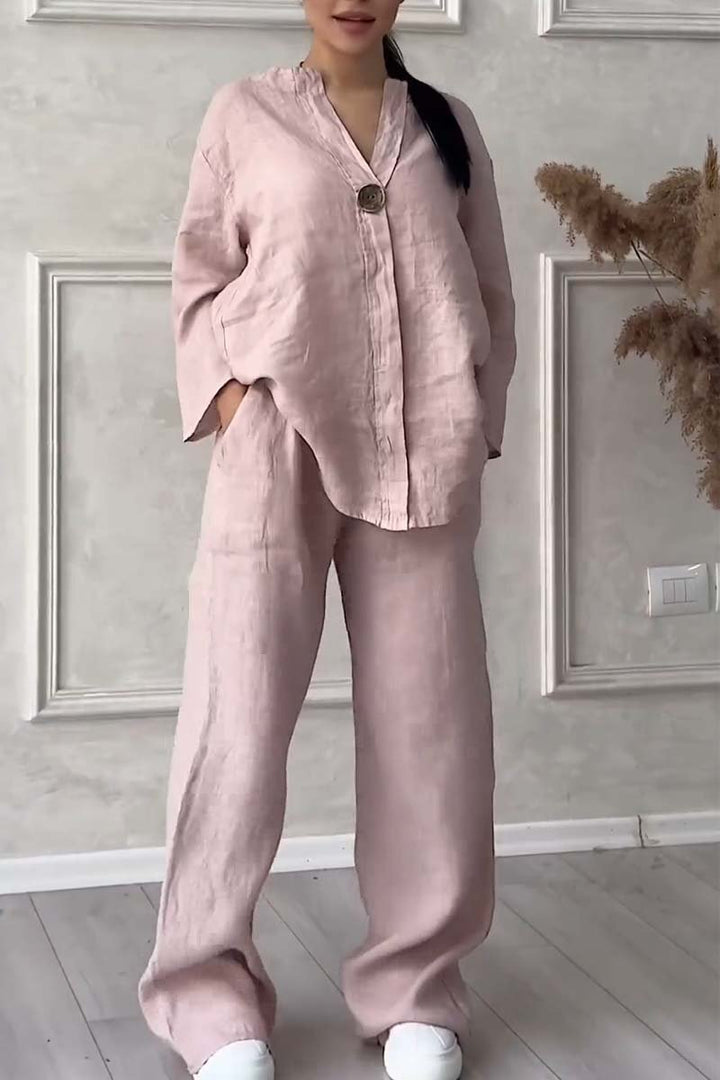 Jenna - Cozy Two-Piece Loungewear Ensemble
