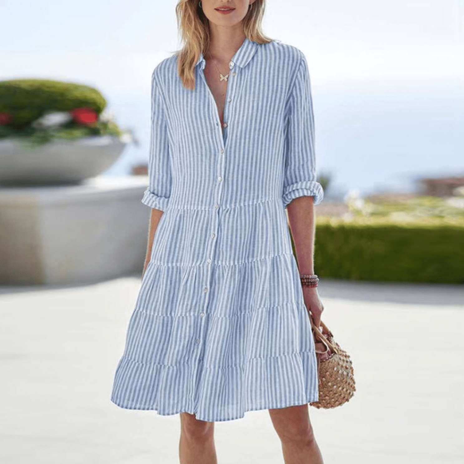 ISABELLA | LIGHTWEIGHT POLKA DOT DRESS