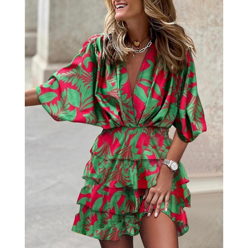 Zara™ | Botanical Midi Dress