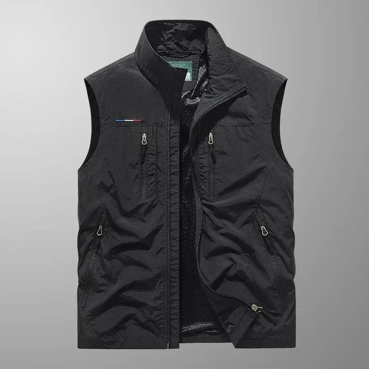 Louis | Breathable Multi-Pocket Cargo Waistcoat