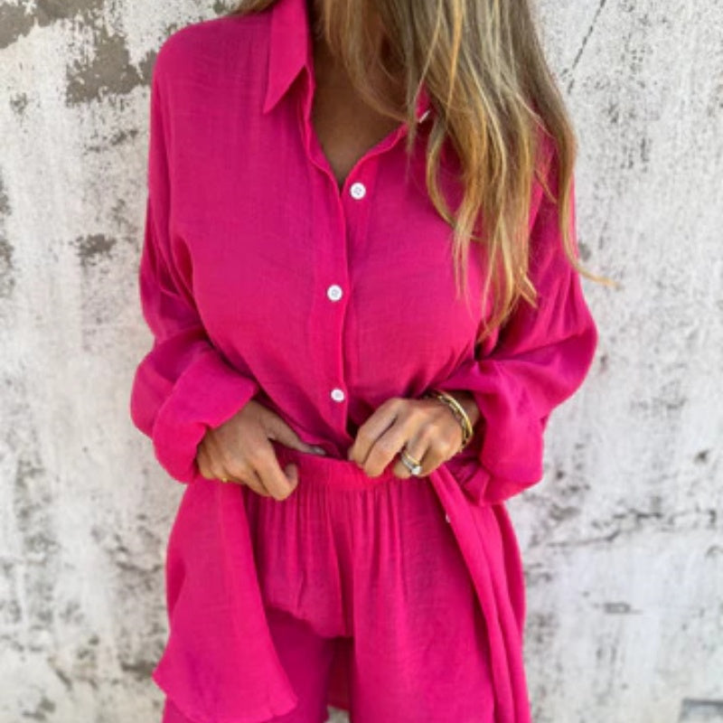 Elena - Casual Polo Ensemble