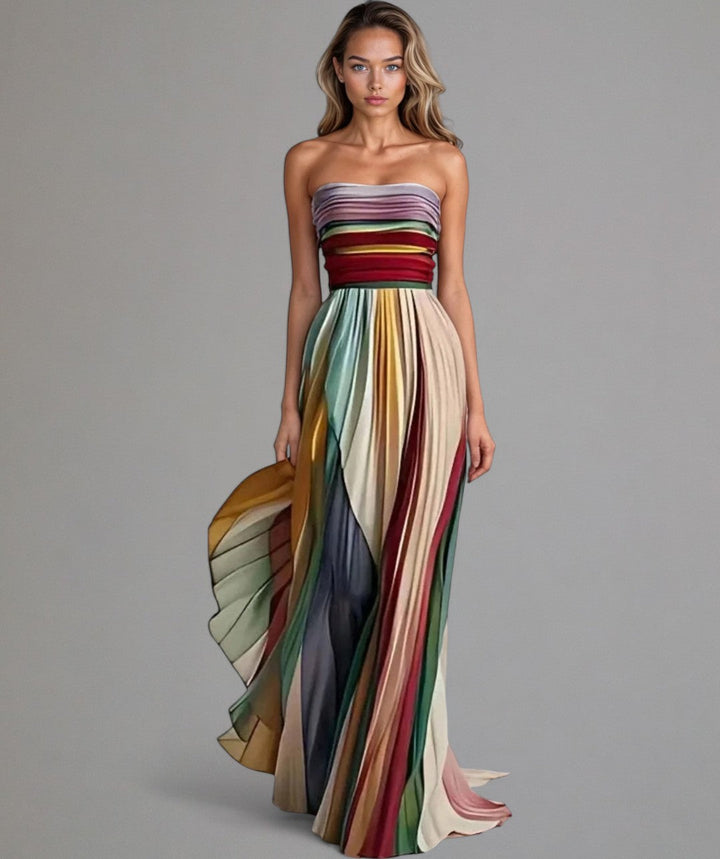 Serena™ | Easy Breezy Off-Shoulder A-Line Gown