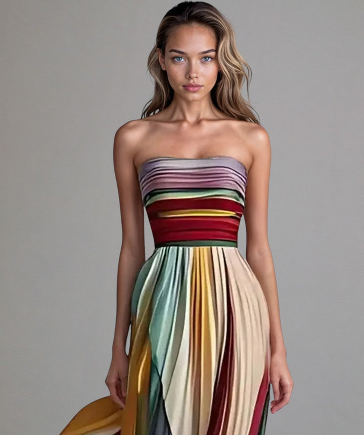 Serena™ | Easy Breezy Off-Shoulder A-Line Gown